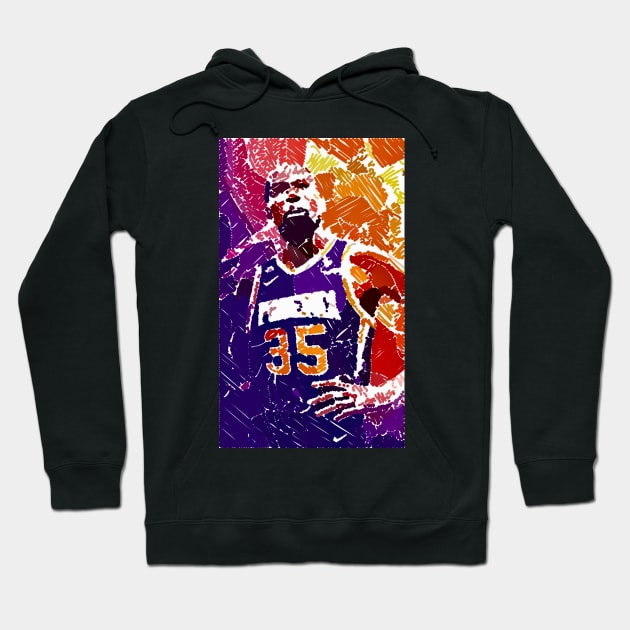 Kevin Durant Phoenix Suns Hoodie by Playful Creatives